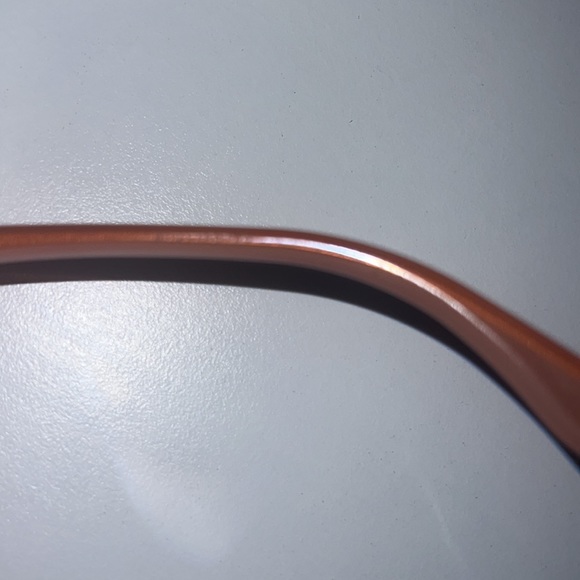 Authentic Gucci nude blush pink gradient sunglasses oversized round cat eye - Picture 9 of 17